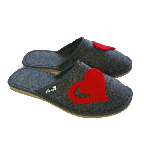 Red heart ciabatte - red,